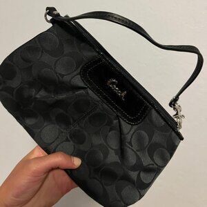 Black Coach Clutch
